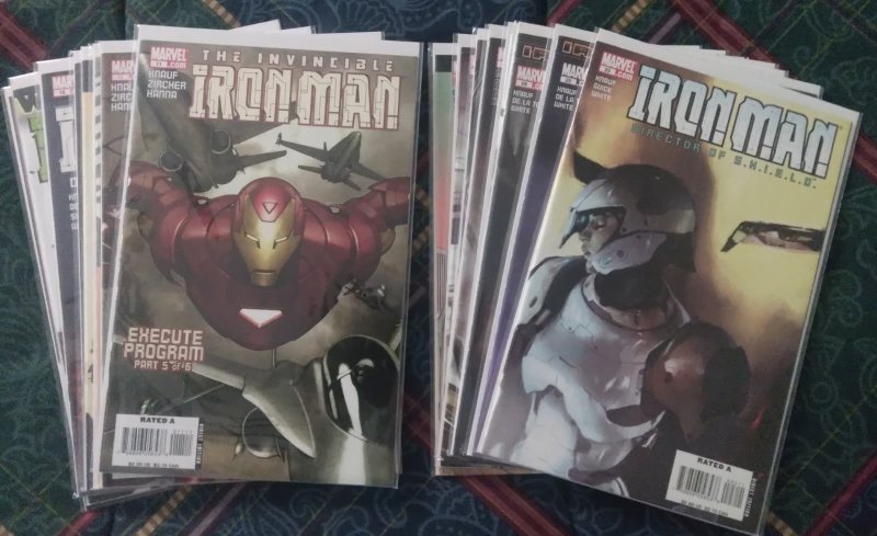 Iron Man (2005) #11,12,13,16-19,22,23,25,28-32, Ann. #1 Director of SHIELD