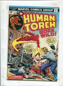 HUMAN TORCH #2 - PRISONER OF THE WIZARD! - (9.2) 1974 