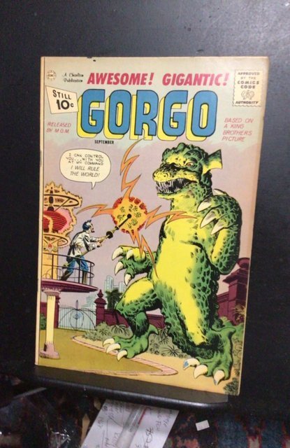 Gorgo #3 (1961) Mid high grade Steve “ spider-Man“ Ditko  art! FN+ Oregon CERT!