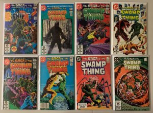 Swamp Thing lot #1-75 + 2 Annuals DC 2nd Series 6.0 FN 38 diff books (1982-'88)