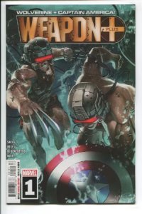 WOLVERINE AND CAPTAIN AMERICA WEAPON PLUS (2019 MARVEL) #1 CVR A SKAN SRISUWAN