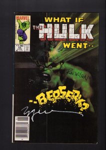 What If? #45 - SIGNED BY BILL SIENKIEWICZ & RON WILSON! (8.0) 1984