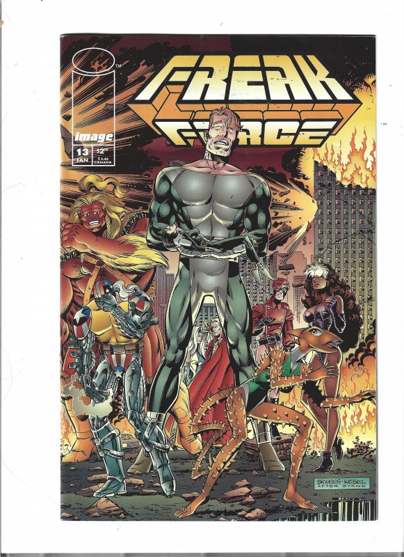 Freak Force #4 through 17 (1994) rb1