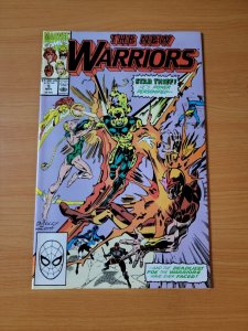 The New Warriors #5 Direct Market Edition ~ NEAR MINT NM ~ 1990 Marvel Comics
