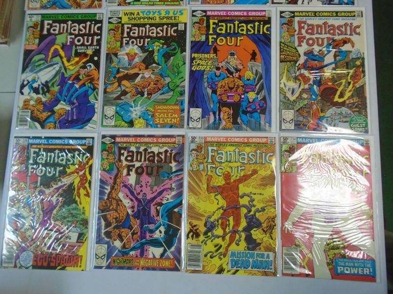 HI-Grade Fantastic Four 27 Different Lot From:#207-249, 8.0/VF (1979-1982)