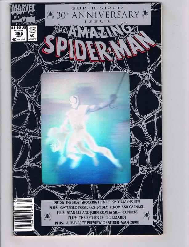 Amazing Spider-Man # 365 NM 1st Spider-Man 2099 Appearance Marvel Comic Book J71