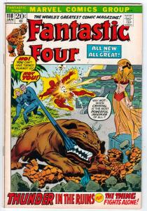 Fantastic Four #118 (Jan-72) VF High-Grade Fantastic Four, Mr. Fantastic (Ree...