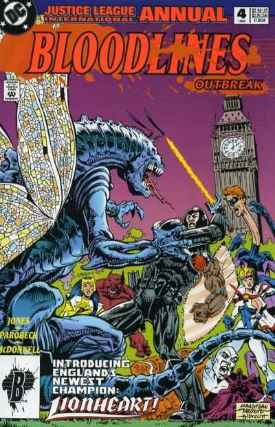 Justice League (1987 series) Annual #4, VF- (Stock photo)