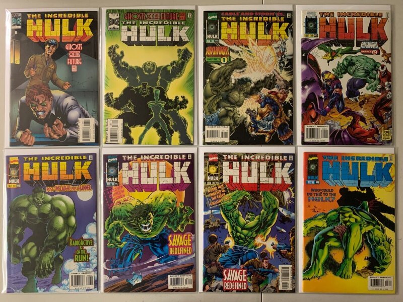 The Incredible Hulk comics lot #411-450 incl. variant + 1 ann 26 diff (1993-97)