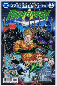 Aquaman #1 Rebirth ORIGINAL Vintage 2016 DC Comics