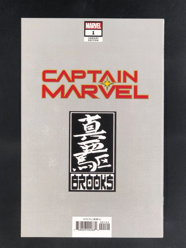 Captain Marvel #1 Brooks Virgin Cover (2019)