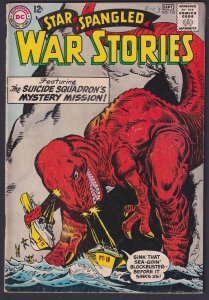 Star Spangled War Stories #110 1963 DC 3.5 Very Good- comic