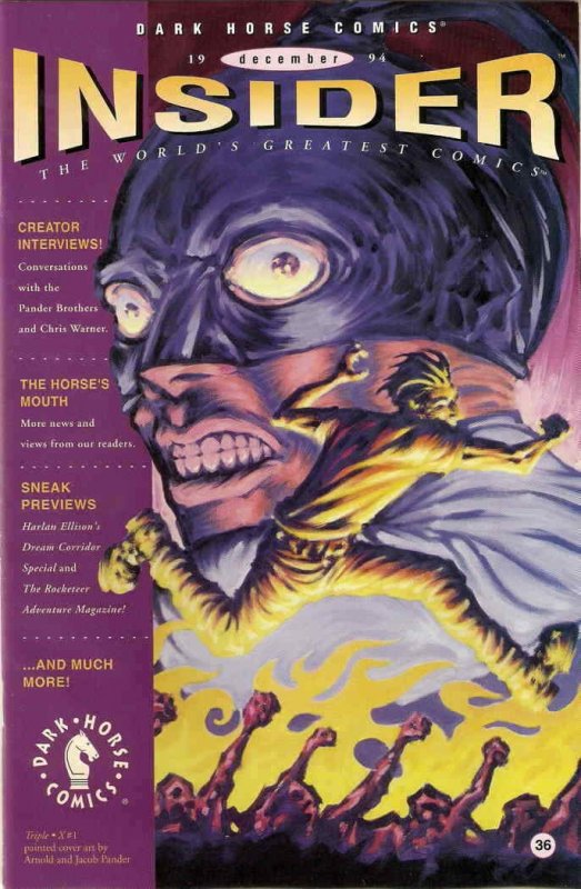 Dark Horse Insider (Vol. 2) #36 VF/NM; Dark Horse | save on shipping - details i 