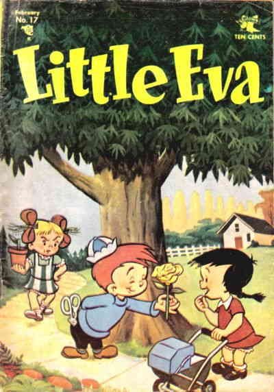 Little Eva #17 FAIR ; St. John | low grade comic February 1955 all ages