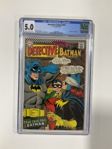 Detective Comics 363 CGC 5.0 Cream To Off White 1967 DC Comics