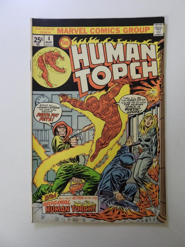 The Human Torch #4 (1975) FN condition