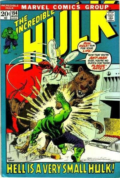 Incredible Hulk (1968 series)  #154, Fine- (Stock photo)