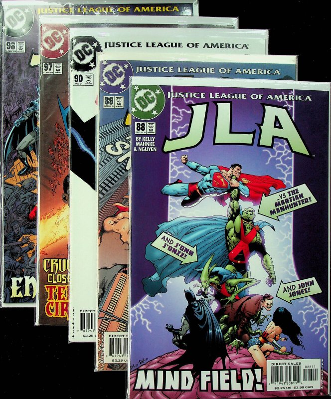 56 Justice League of America Comics DC - Near Mint