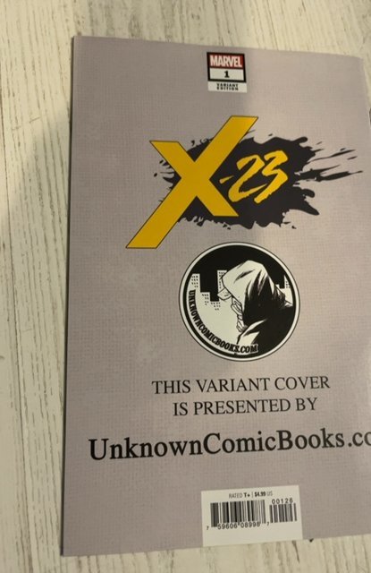 X-23 #1 (2018) Padilla trade virgin variant