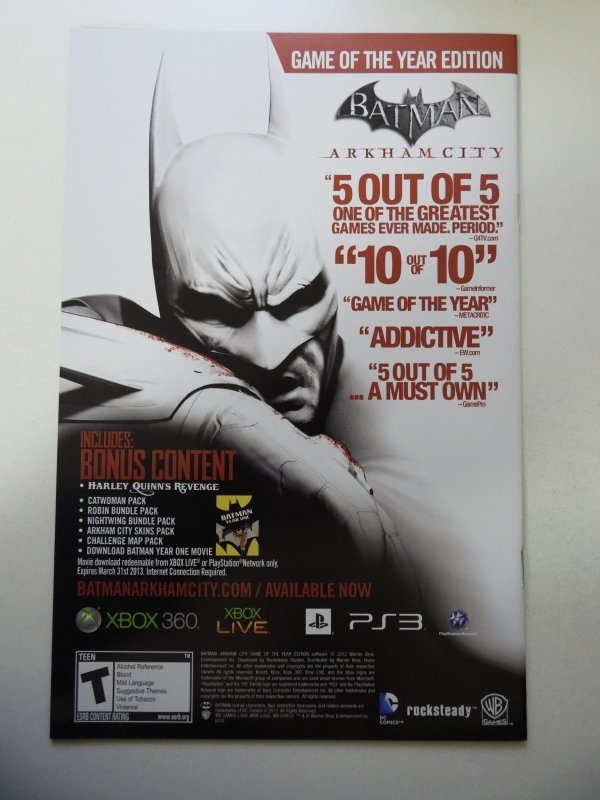 Batman #10 (2012) VF- Condition