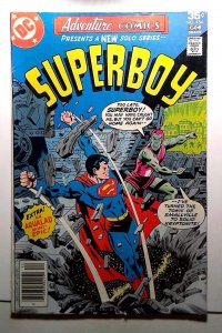 Adventure Comics (Superboy) #454 (1977) DC Comics Aqualad 1st Print Comic Book