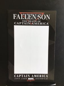 Fallen Son: The Death of Captain America #3 Blank Cover (2007)nm