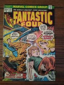 FANTASTIC FOUR #141 VF-/7.5  END OF THE FANTASTIC FOUR!!  Annhilius 1973 