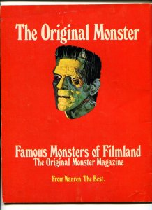FAMOUS MONSTERS CONVENTION 1974-1ST ONE-ACKERMAN AUTOGRAPHED-WARREN-fn