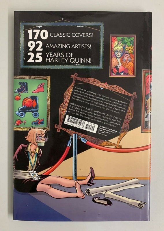 Harley Quinn A Rogue's Gallery The Deluxe Cover Art Collection Hardcover 