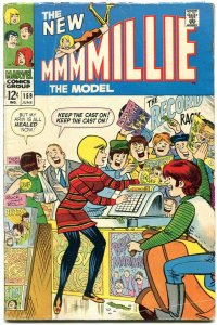 Millie the Model #159 1968- Record store cover- Marvel VG