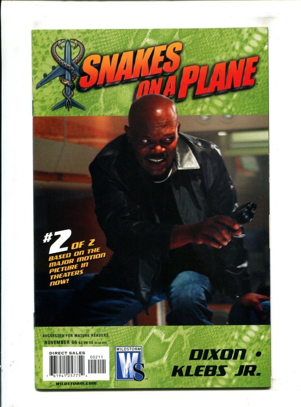 Snakes on the Plane 2PC #1-2 - Complete Set / Movie Adaptation (8.0/8.5) 2006