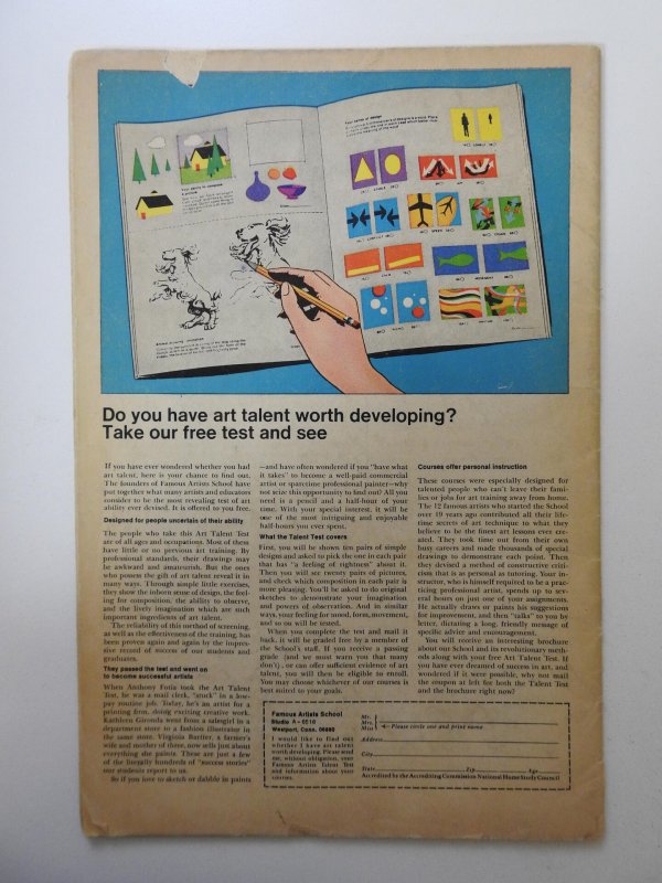 Iron Man #36 (1971) GD/VG Condition! Moisture stain, 1 in spine split