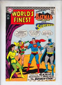 World's Finest #164 (Feb-67) VF High-Grade Superman, Batman, Robin