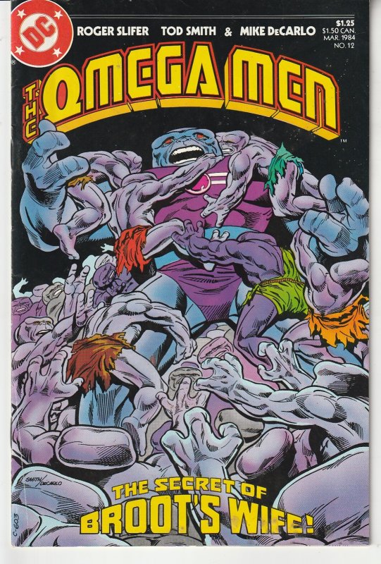 Omega Men(vol. 1) # 12  The End of Broot's Quest