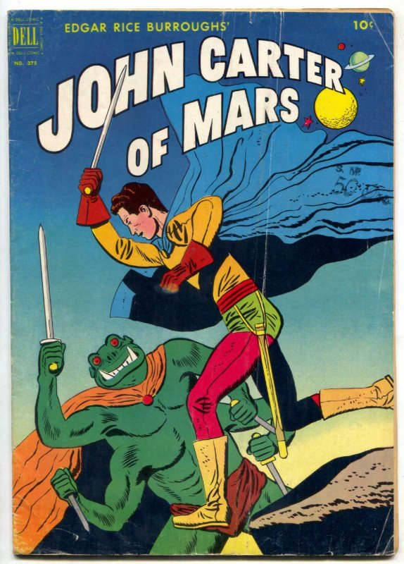 JOHN CARTER OF MARS- Four Color Comics #375 1952- 1st Dejah Thoris