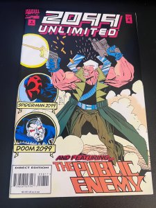 2099 Unlimited #1 - 10 (1993 - 1995) Complete anthology run Cyberpunk Marvel Uni