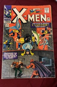 The X-Men #20 (1966) I Lucifer how professor lost his legs