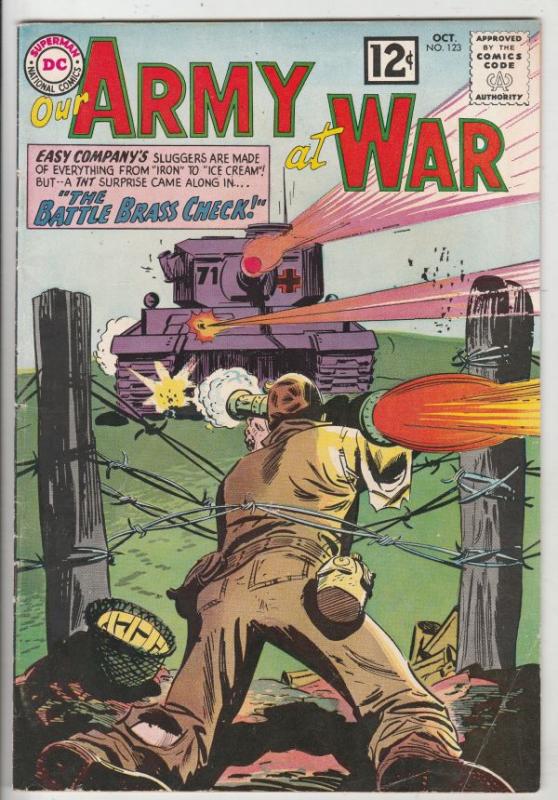 Our Army at War #123 (Oct-62) FN/VF Mid-High-Grade Easy Company