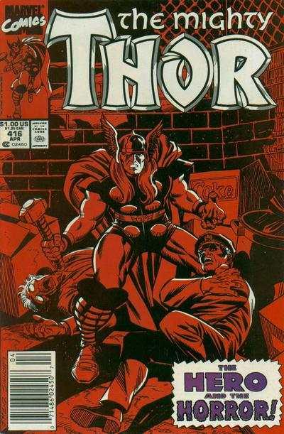 Thor (1966 series) #416, VF- (Stock photo)