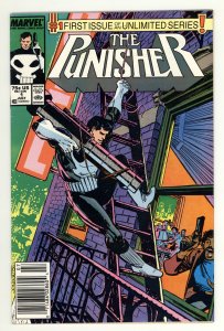 The Punisher #1 (1987) 1st Ongoing series, NEWSSTAND EDITION!