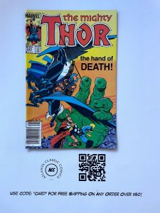 Mighty Thor # 343 NM Marvel Comic Book Korvac Loki Odin Sif Asgard 28 J800