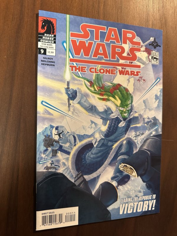 Star Wars The Clone Wars #9 VF+ (Dark Horse 2009)