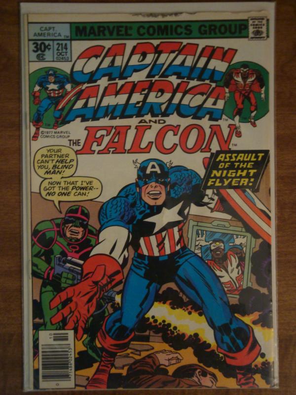 Marvel Comics Captain America #214 Kirby Art NM