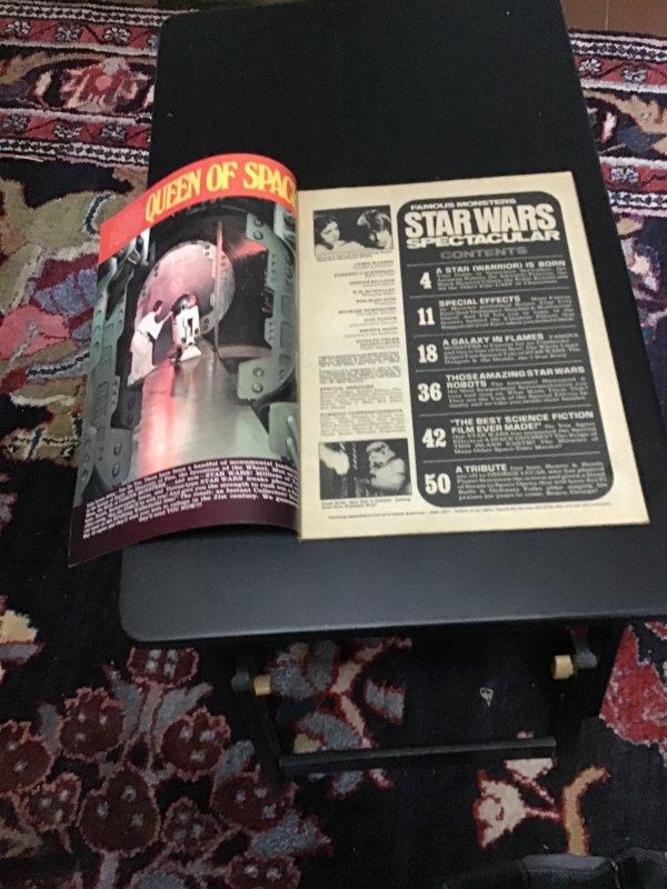 Famous Monsters of Filmland Star Wars Spectacular (1977) Photo journal! VF+ Wow