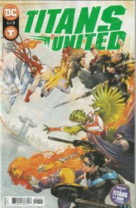 Titans United # 1 of 7 Cover A NM DC 2021 [B8]