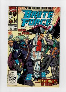 Brute Force #2 (1990) Another Fat Mouse Almost Free Cheese 3rd Menu Item