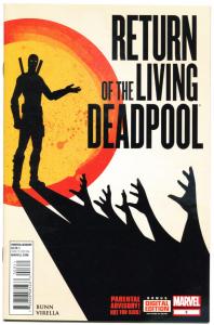 RETURN of the Living DEADPOOL #1 2 3 4, NM, Virella, Zombies, 2015, 1-4 set