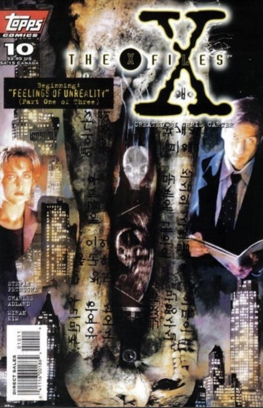 X-Files #10 (1995) Direct Edition