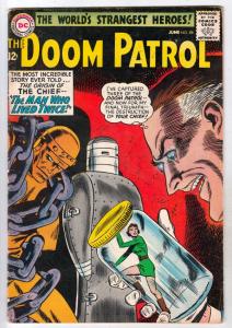 Doom Patrol #88 (Jun-64) FN+ Mid-High-Grade Proffesor, Negative Man, Elasti-W...