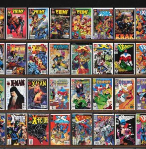 Huge Lot 140+ Comics with Excalibur, X-Factor, Warlord, Prime, X-Man & More!